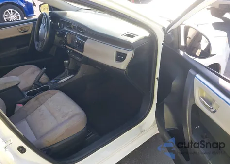 2015 Toyota Corolla Le из США, поврежденный, VIN 2T1BURHEXFC315405